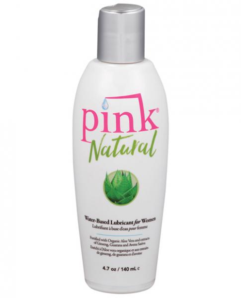Pink Natural Water Based Lubricant For Women 4.7oz