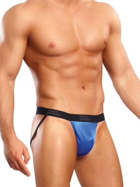 Jock Satin Lycra Royal Blue Small/ Medium