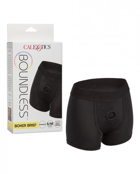 Boundless Boxer Brief S/m Harness Black