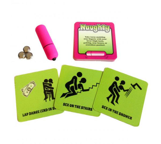 Naughty Vibrations Game with Bullet Vibrator