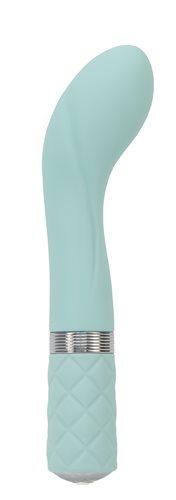 Pillow Talk Sassy G-Spot Vibe with Crystal Teal