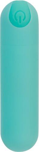 Essential 3 inches Rechargeable Teal Green Vibrator