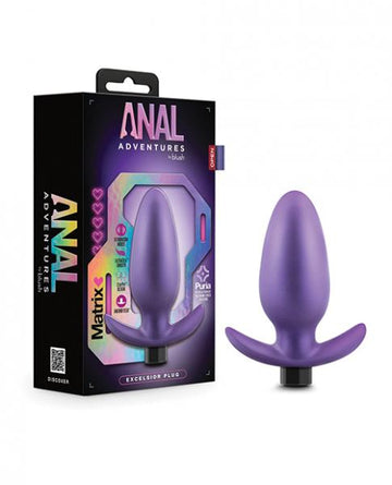 Anal Adventures Matrix Excelsior Plug Astro Violet