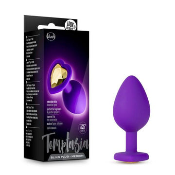 Temptasia Bling Plug Medium Purple