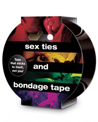 Sex Ties and Bondage Tape Black