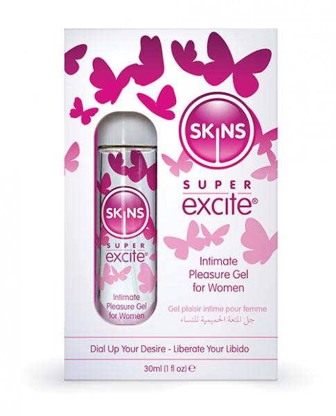 Skins Super Excite Clitoral Stimulation Gel - 30 Ml