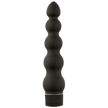 Black Magic 7 inches Ribbed Vibrator