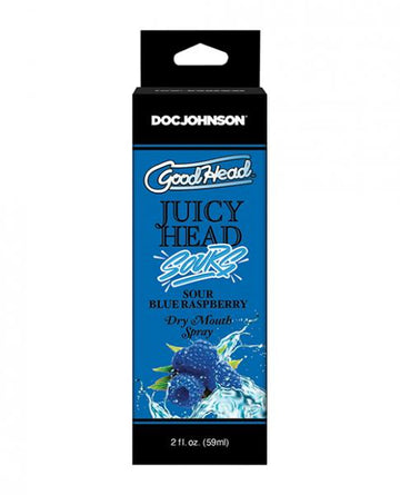 Goodhead Juicy Head Dry Mouth Spray - 2 Oz Sour Blue Raspberry