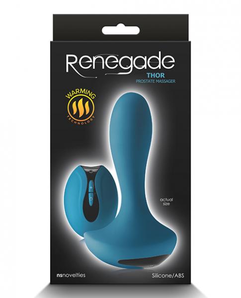 Renegade Thor Prostate Massager W/remote - Teal