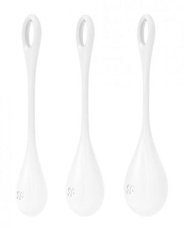 Satisfyer Yoni Power 1 Balls Training Set - White