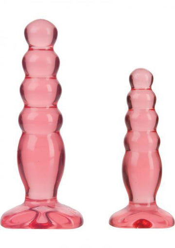 Crystal Jellies Anal Delight Trainer Kit Pink