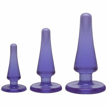 Crystal Jellies Anal Initiation Kit Purple