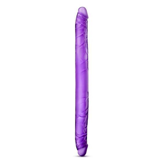 B Yours 16 inches Double Dildo Purple