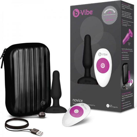 B-vibe Novice Plug Black