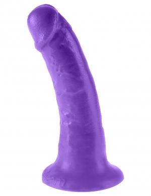 Dillio Purple 6 inches Slim Dildo