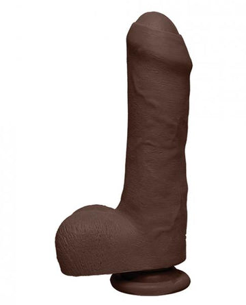 The D Uncut D 7" With Balls Ultraskyn - Brown