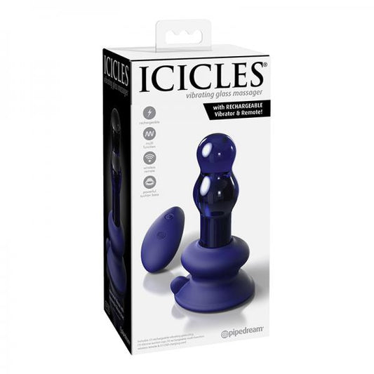 Icicles No. 83 With Rechargeable Vibrator & Remote