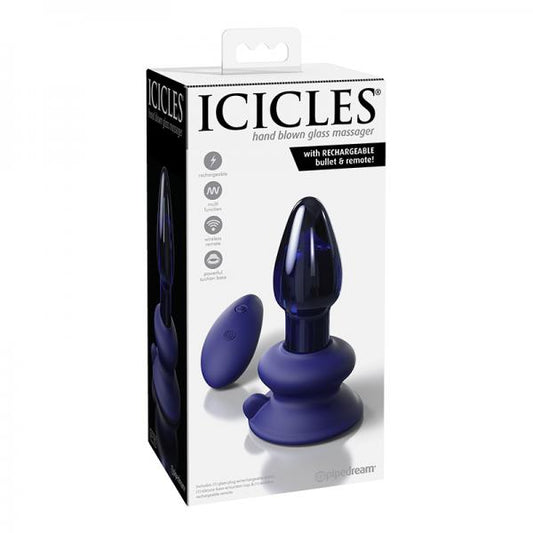 Icicles No. 85 With Rechargeable Vibrator & Remote