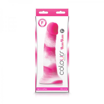 Colours Pleasures Yum Yum 7" Dildo - Pink