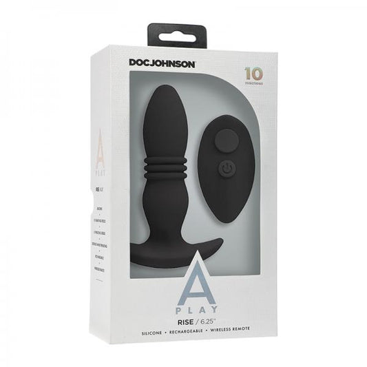 A-play Rise Rechargeable Silicone Anal Plug With Remote