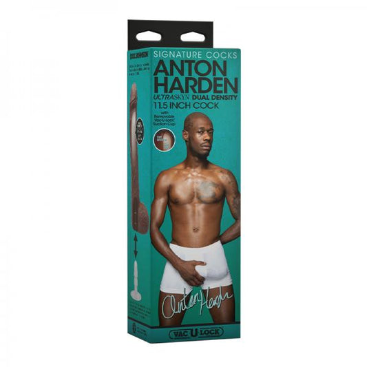 Signature Cocks Anton Harden 11 In. Ultraskyn Cock With Removable Vac-u-lock Suction Cup