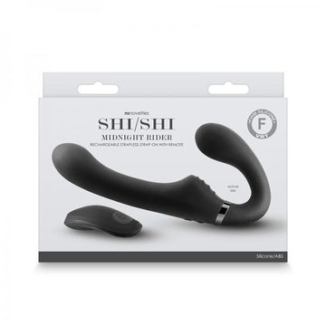 Shishi Midnight Rider Strapless Strap-on Black