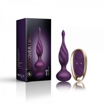 Petite Sensations Discover Silicone Anal Vibrator Purple