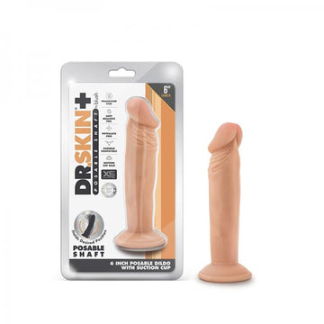 Dr. Skin Plus 6 In. Posable Dildo Vanilla