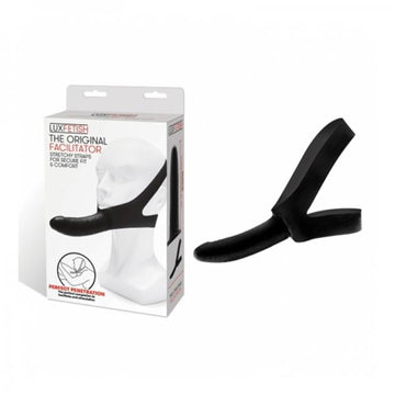 Lux Fetish The Original Facilitator Chin Strap-on - Black