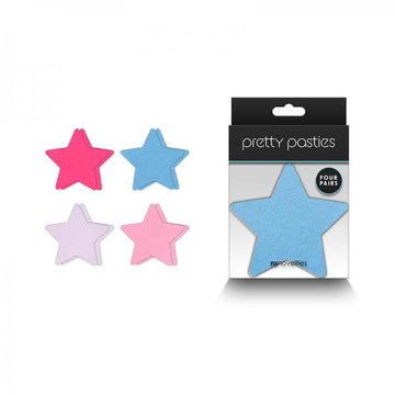 Pretty Pasties Star Ii Assorted 4 Pair