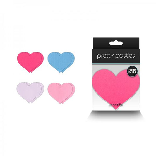 Pretty Pasties Heart Ii Assorted 4 Pair