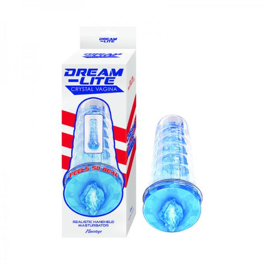 Dream-lite Crystal Vagina Masturbator Blue