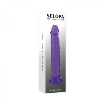 Selopa Slimplicity 6 In. Jelly Dong Purple