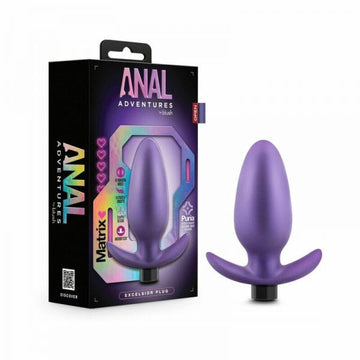 Anal Adventures Matrix Excelsior Plug Astro Violet