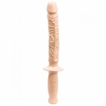 The Manhandler 14.5" Sex Wand Beige