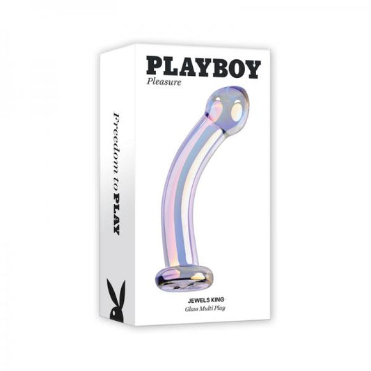 Playboy Jewels King Glass Dildo