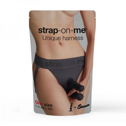 Strap-on-me Harness Lingerie Unique One Size Grey