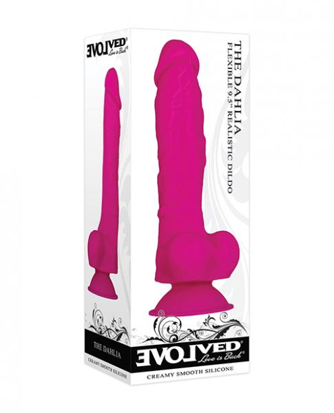 Evolved The Dahlia Flexible 9.5 Realistic Dildo 