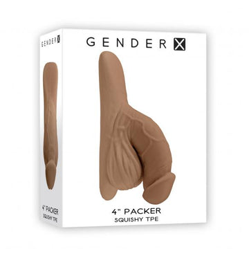 Gender X 4in Silicone Packer Medium