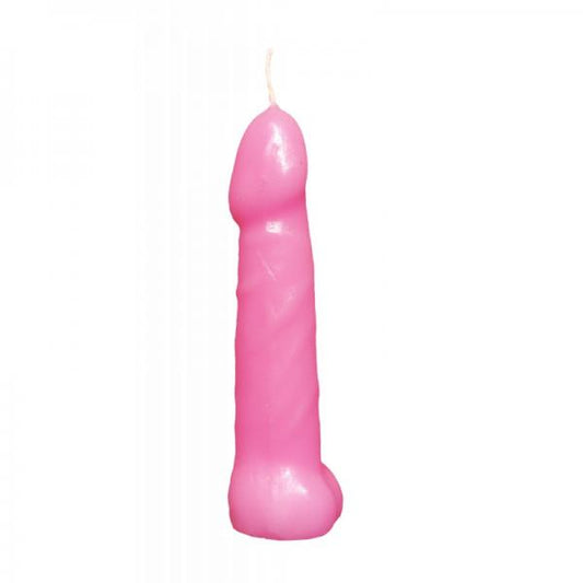 Bachelorette Party Pecker Party Candles Pink 5 Pack