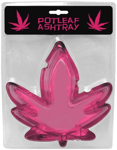 Pink Potleaf Ashtray