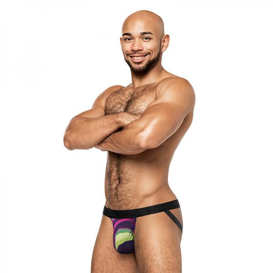 Galactic Print Strappy Jock L/xl