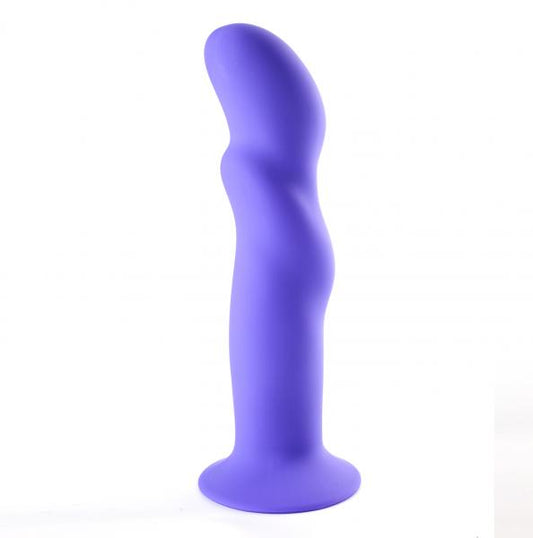 Riley Silicone Purple Dong