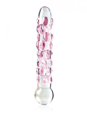 Icicles No 7 Glass Wand Massager Clear