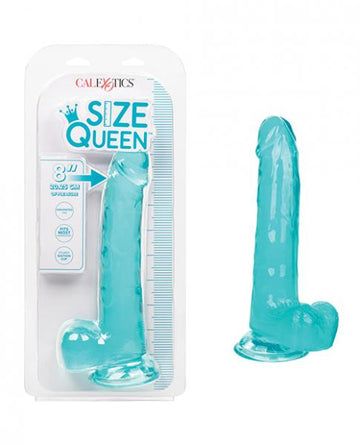 Size Queen 8in Blue