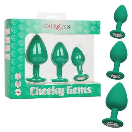 Cheeky Gems 3pc Set Green