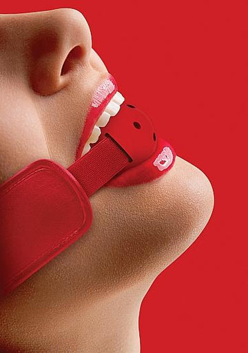 Brace Ball Gag Red