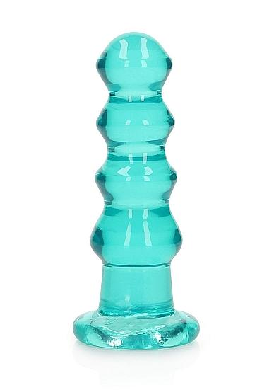 Realrock Curvy Dildo Or Butt Plug Turquoise