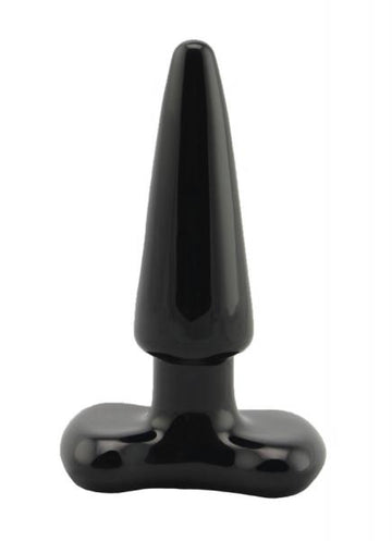 Spade Anal Plug Black Small