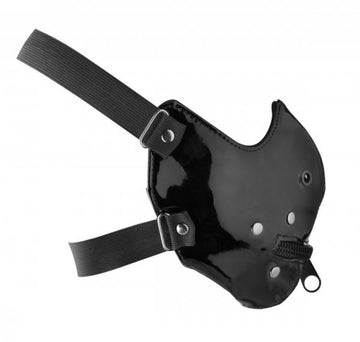 Lektor Zipper Mouth Muzzle Black O/S